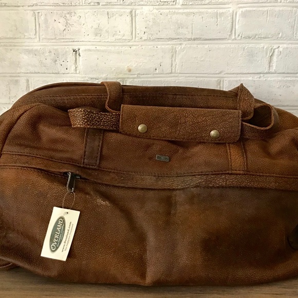 Overland Bags South African Bovine Leather Duffel Bag Poshmark